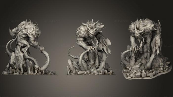 Figurines heroes, monsters and demons (The Army Of Hell, STKM_1316) 3D models for cnc